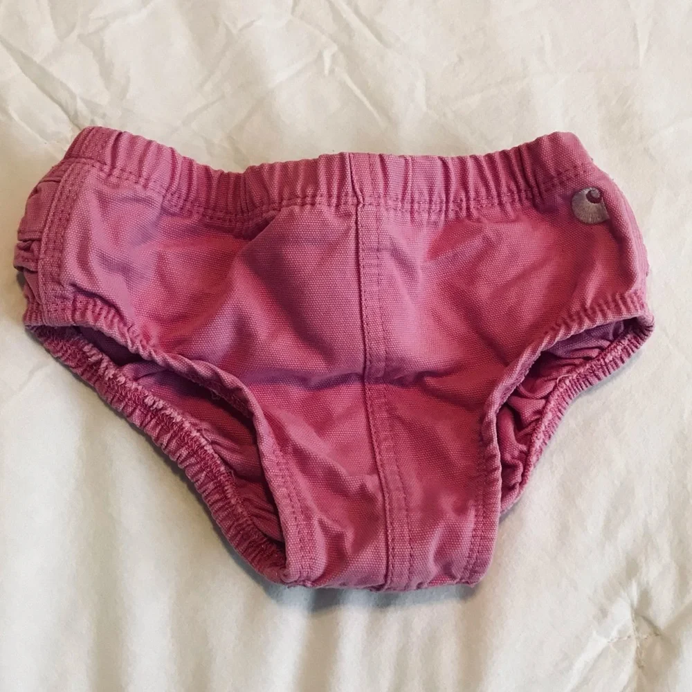 Darling Carhartt Ruffle Bottom Bloomers